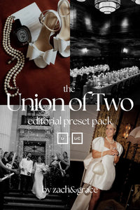 The Union Of Two Preset Pack by Zach&Grace
