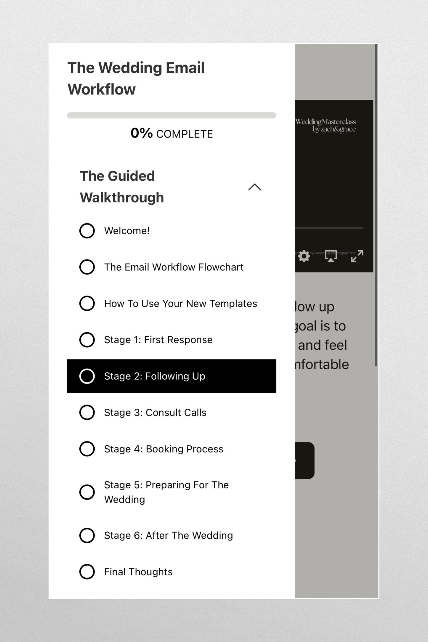 The Wedding Email Workflow | Templates & Video Course